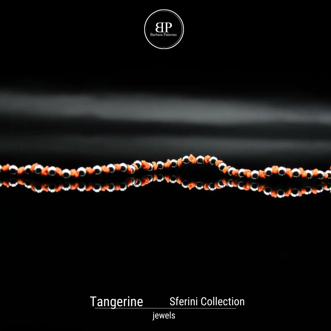 Tangerine - Bracciale della Collezione Sferini: L’Energia del Colore