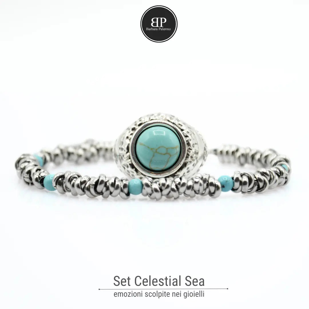 Set Celestial Sea turchese