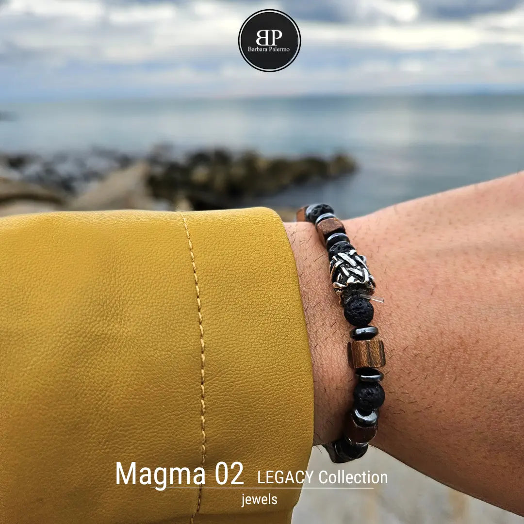 Bracciale Magma 02 - Potenza e Eleganza