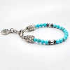 Sentinel Owls  Bracciale pietra turchese con gufo