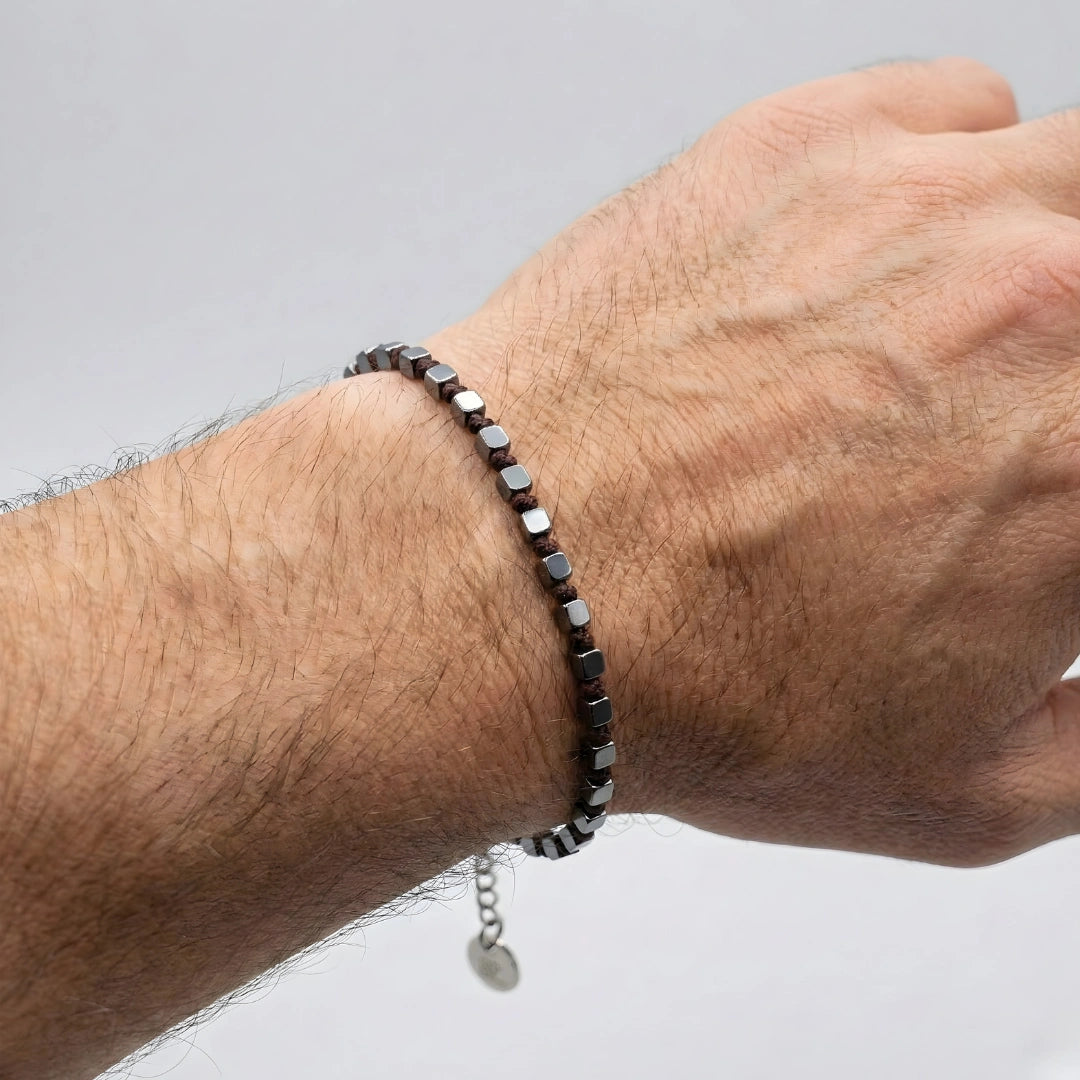 Bracciale Luminex Marrone Scuro