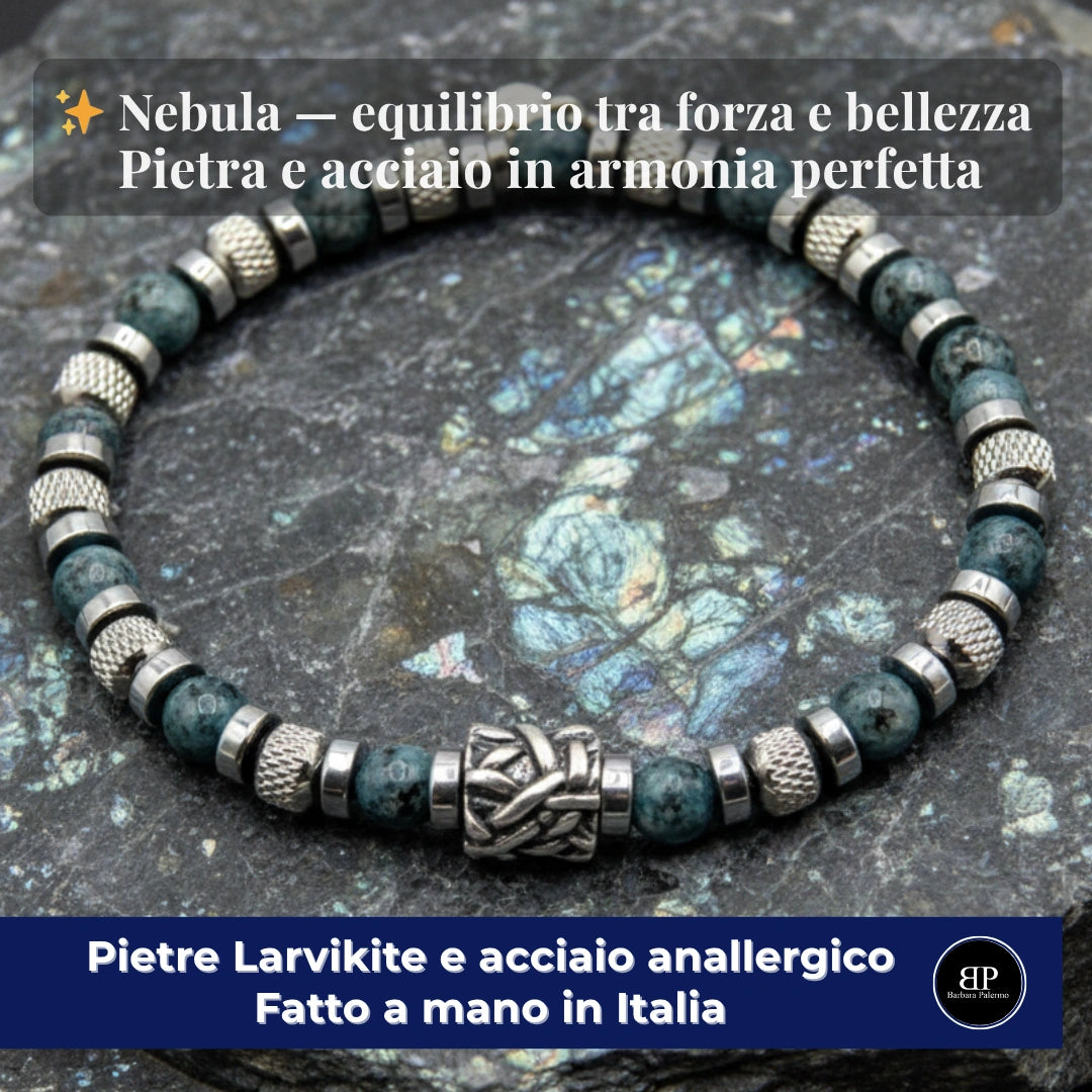 Lila Tigerauge-Armband PASSION mit Silberanschlüssen
