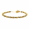 Bracciale Braid Mini 2.0 – Eleganza Antracite & Oro