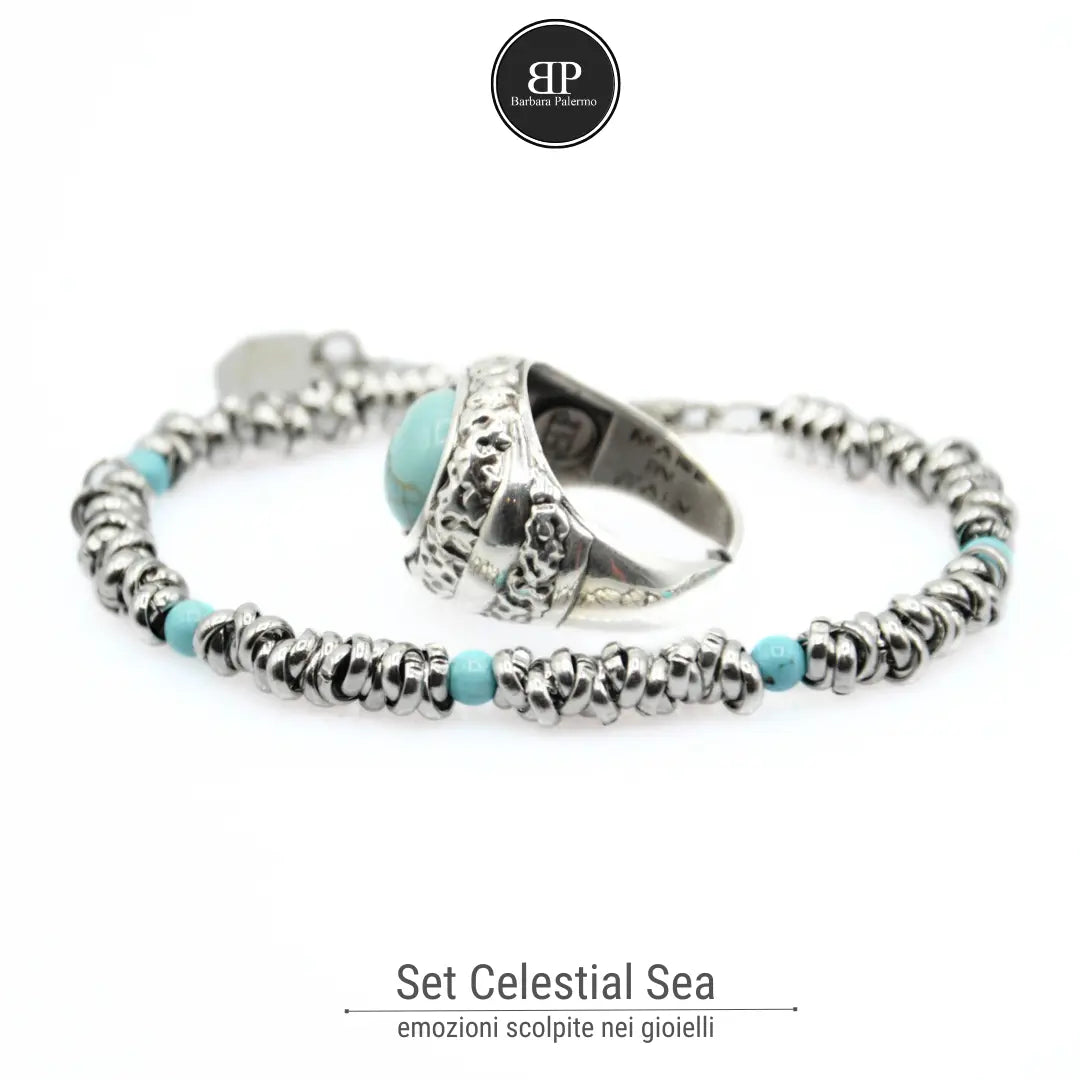 Set Celestial Sea turchese