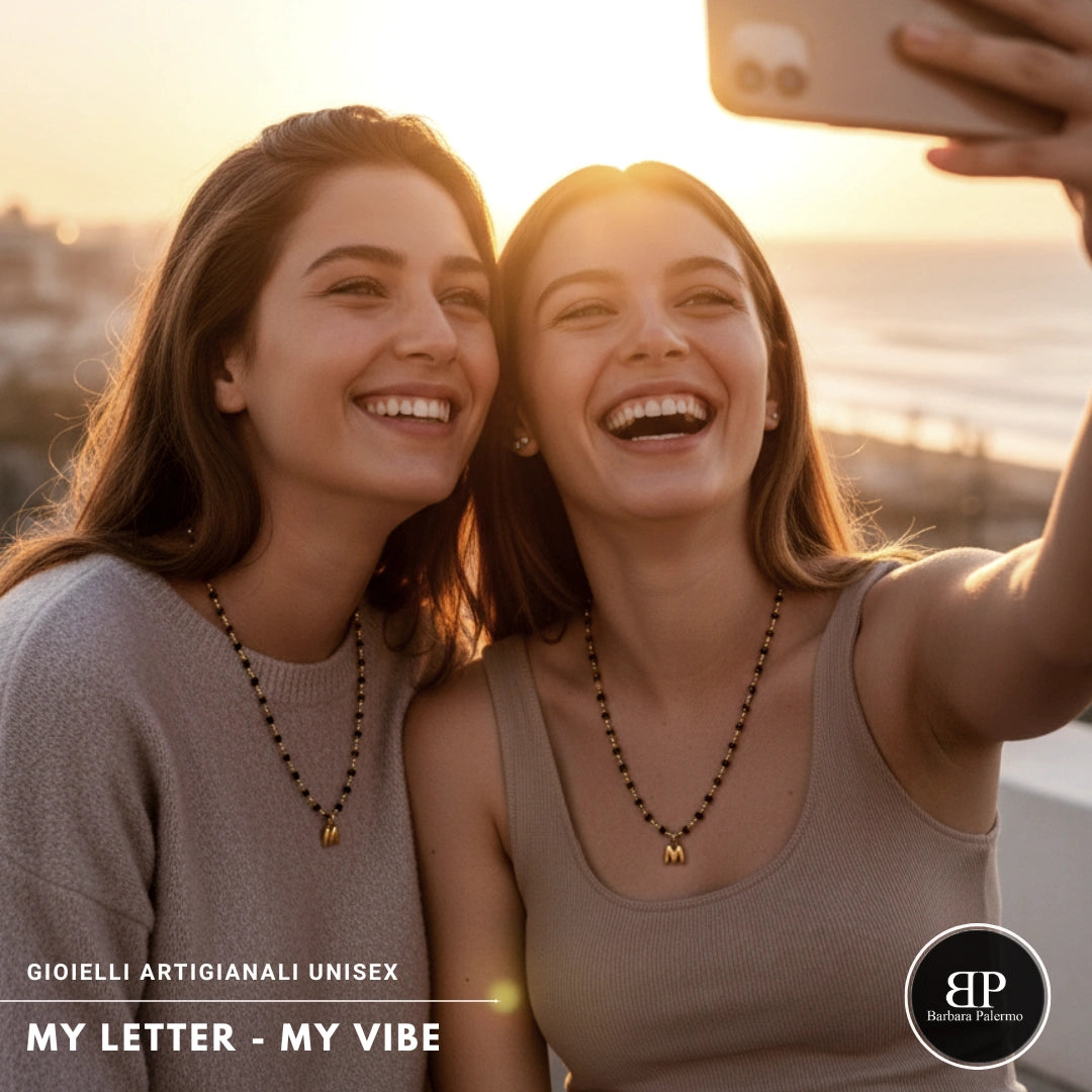Collana My Letter – Gold Edition | Acciaio 316L PVD Oro