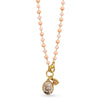 Collana Favola Orsetto Rosa con Cristalli