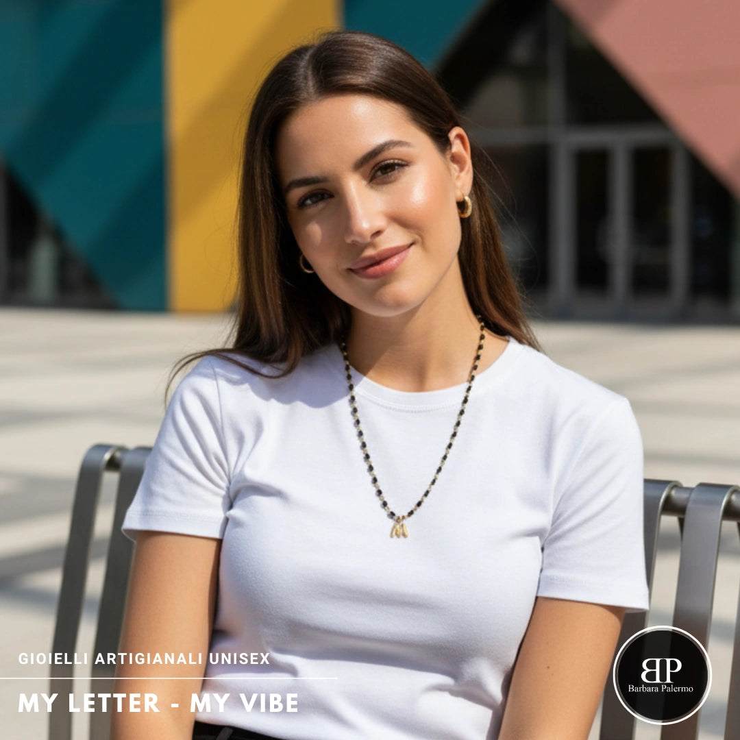 Collana My Letter – Gold Edition | Acciaio 316L PVD Oro