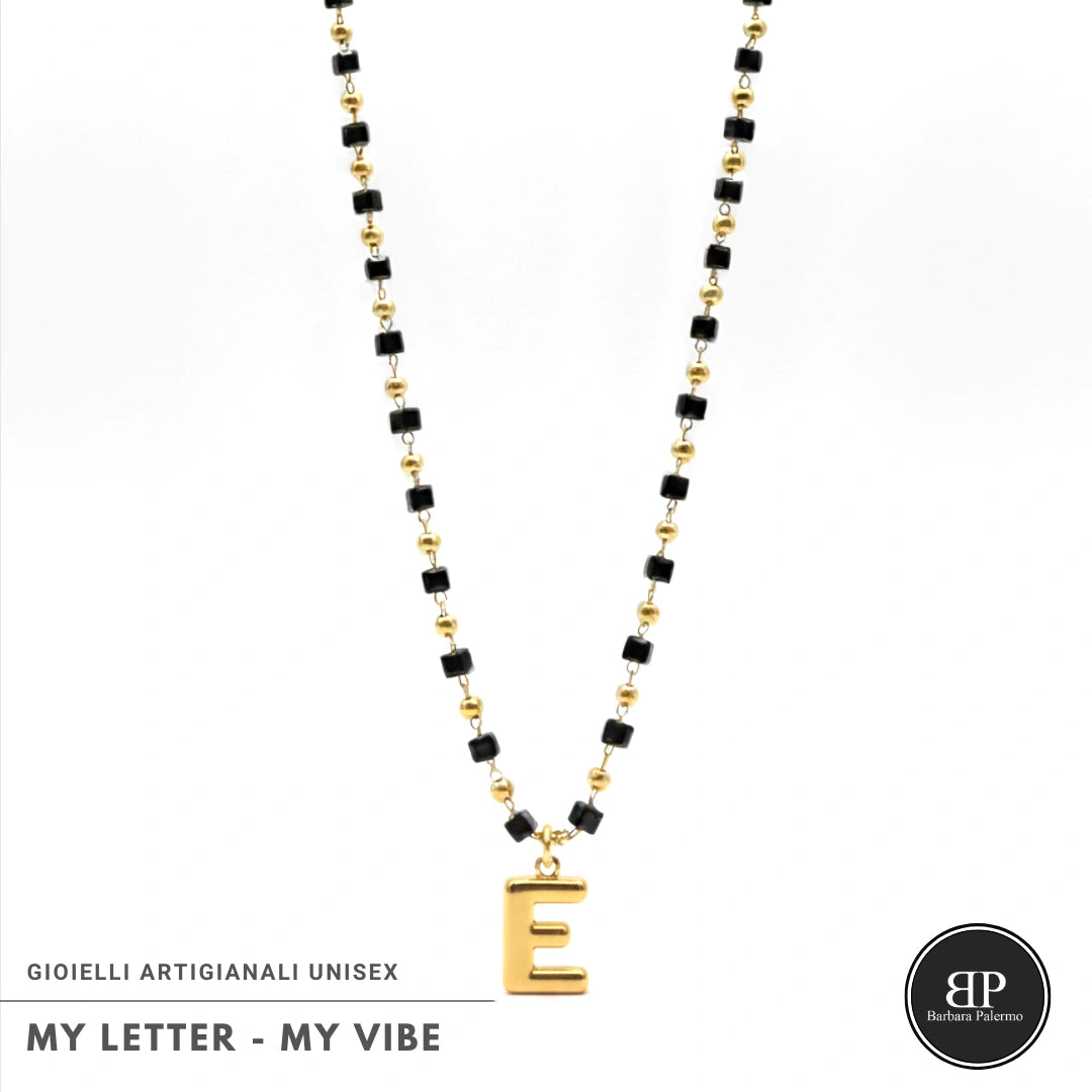 Collana My Letter – Gold Edition | Acciaio 316L PVD Oro