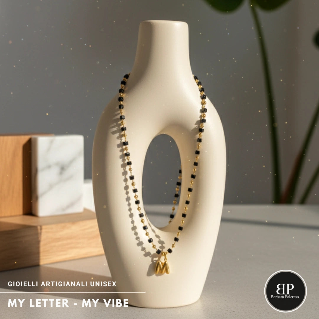 Collana My Letter – Gold Edition | Acciaio 316L PVD Oro