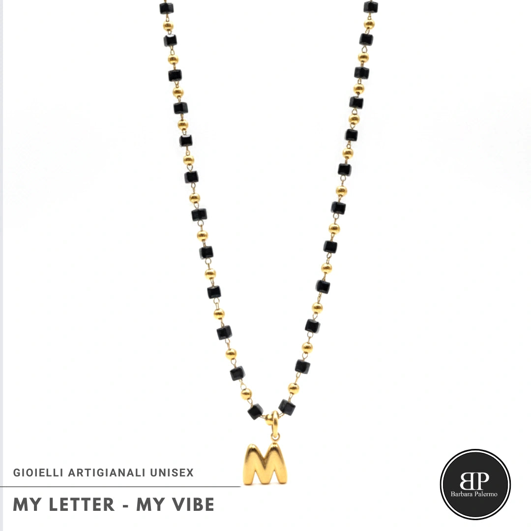 Collana My Letter – Gold Edition | Acciaio 316L PVD Oro