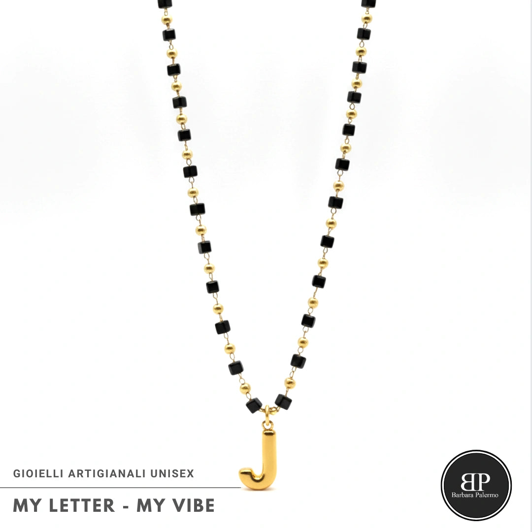 Collana My Letter – Gold Edition | Acciaio 316L PVD Oro