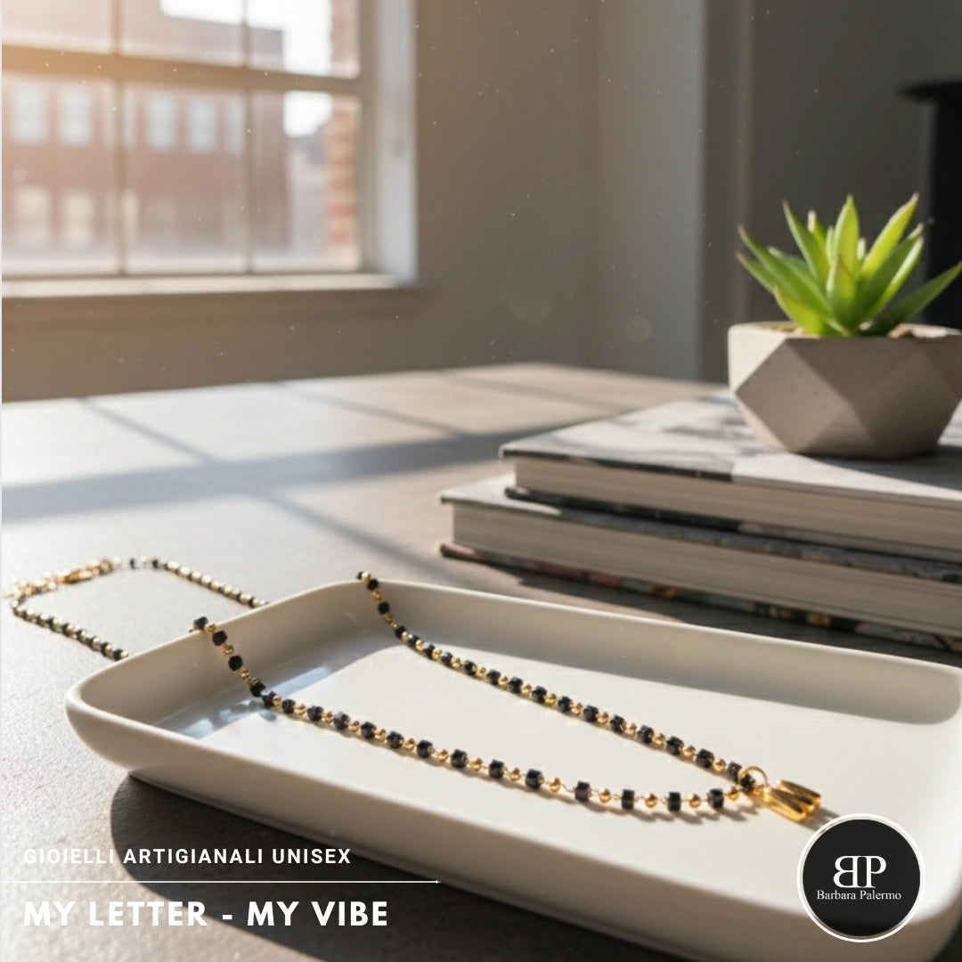 Collana My Letter – Gold Edition | Acciaio 316L PVD Oro