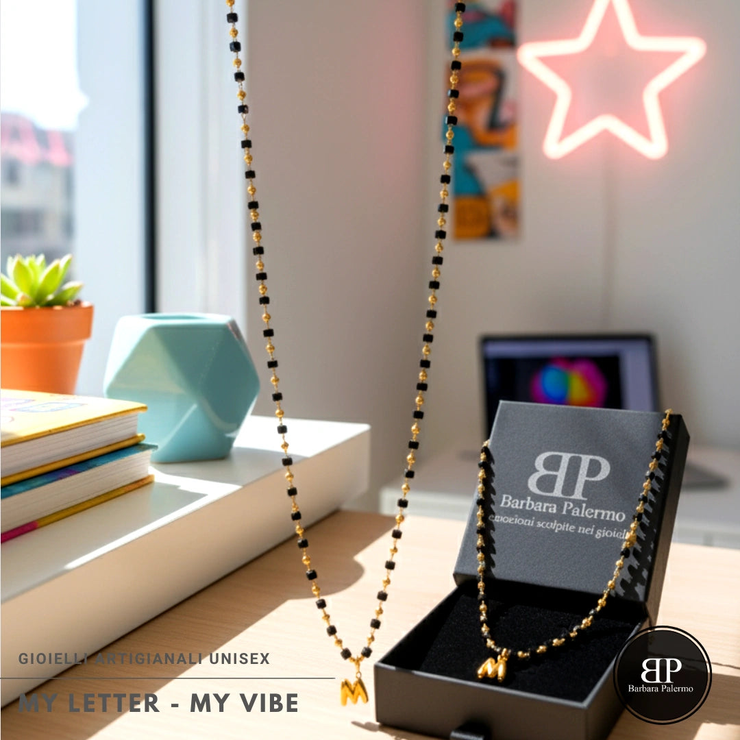 Collana My Letter – Gold Edition | Acciaio 316L PVD Oro