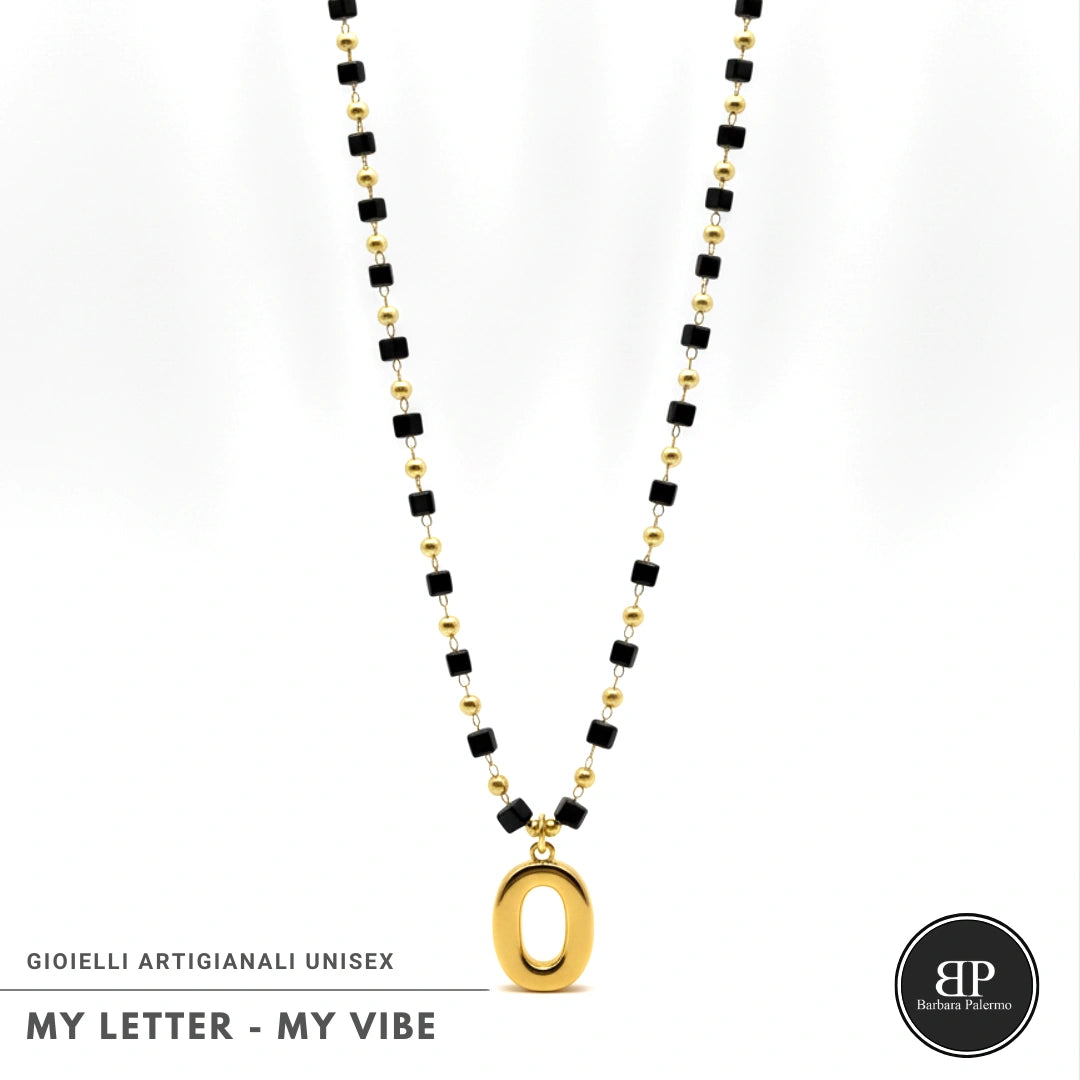 Collana My Letter – Gold Edition | Acciaio 316L PVD Oro