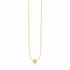 Collana NÉA Quadrifoglio Minimal in Acciaio 316L