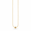 Collana NÉA Stella Gold in Acciaio