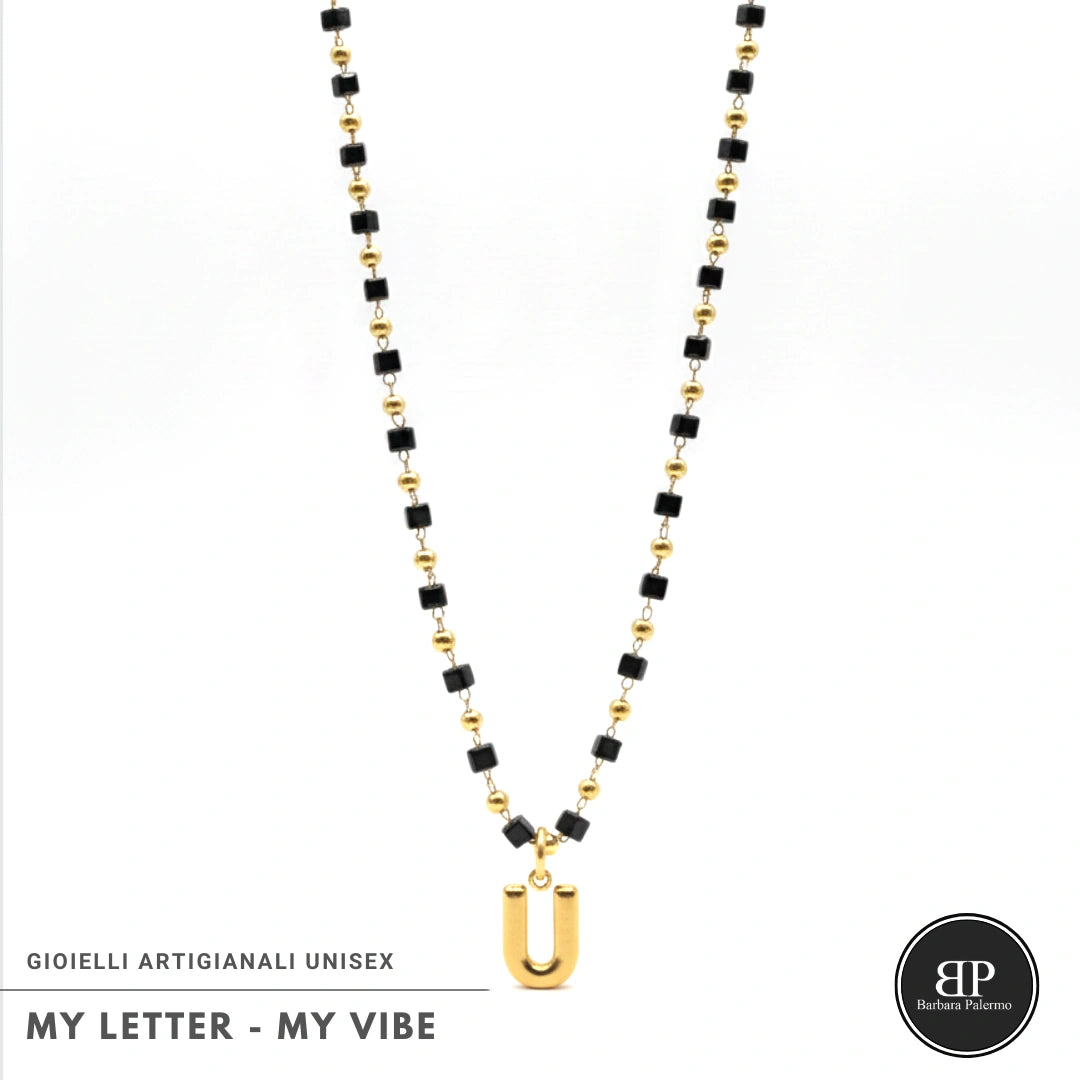 Collana My Letter – Gold Edition | Acciaio 316L PVD Oro