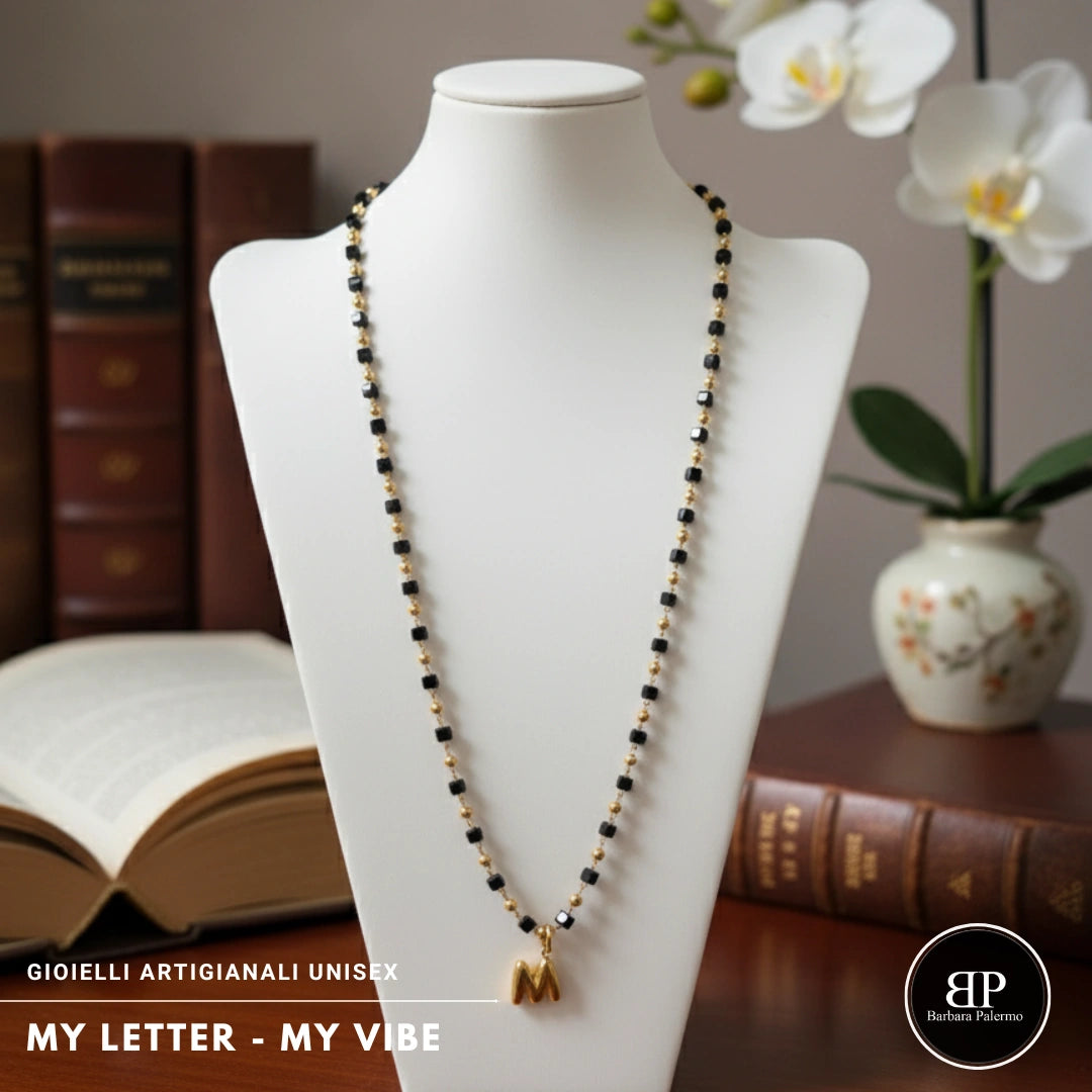 Collana My Letter – Gold Edition | Acciaio 316L PVD Oro