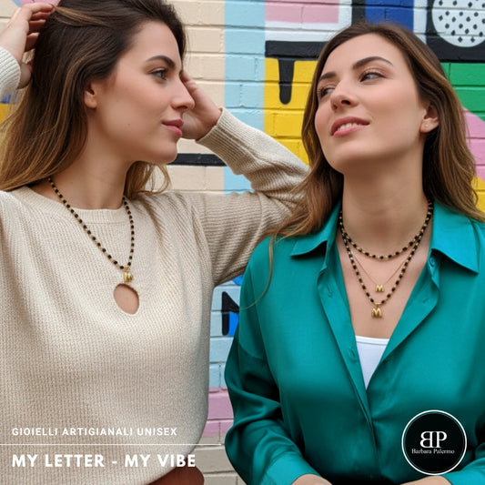 Collana My Letter – Gold Edition | Acciaio 316L PVD Oro