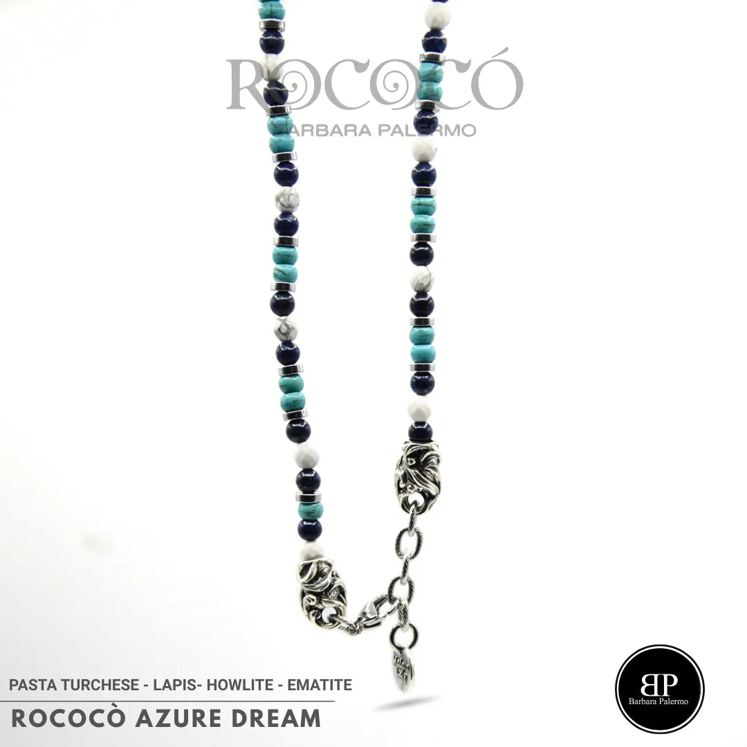 Collana Rococò Azure Dream – Libertà, Eleganza, Luce