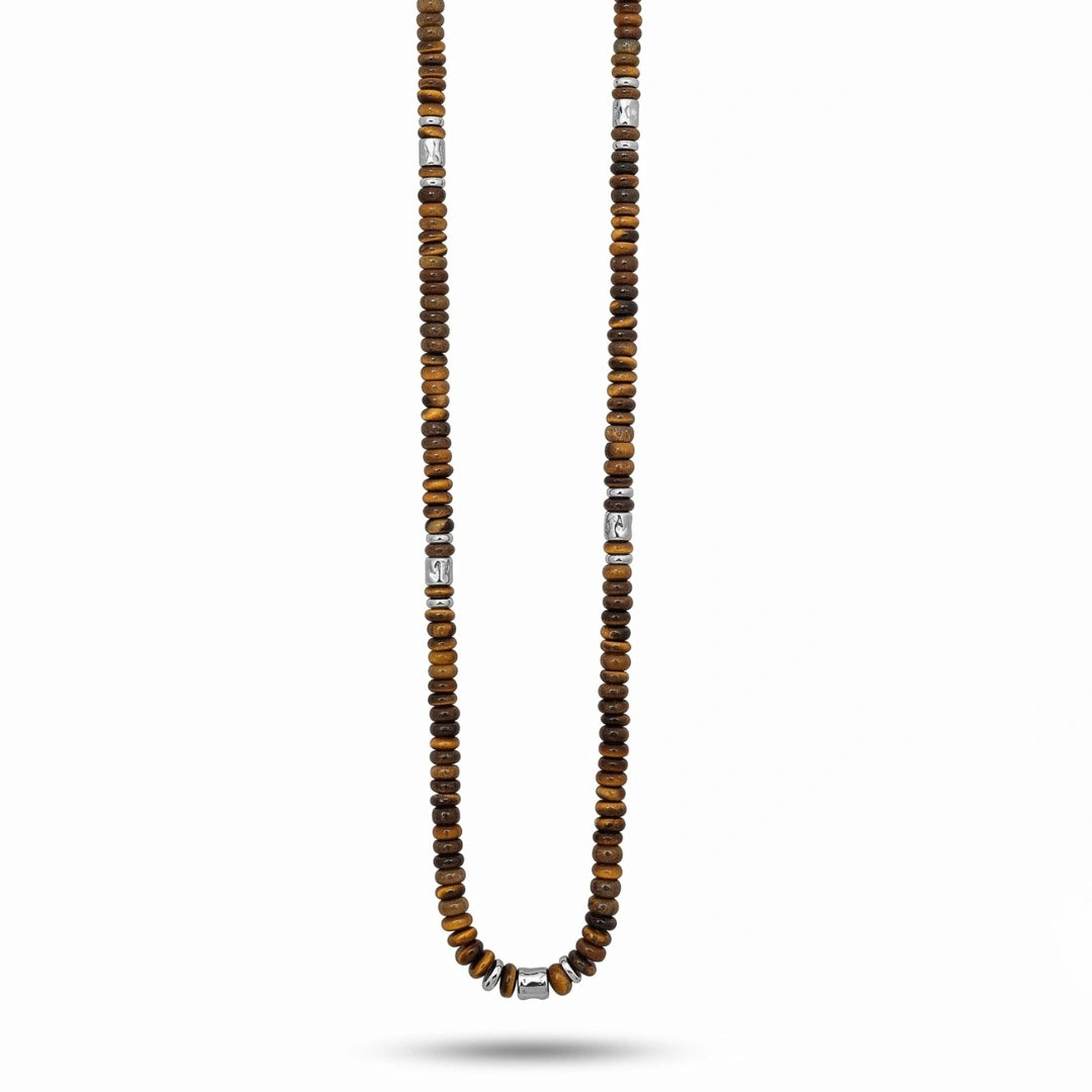 Collana Sea Riflessi d’Ambra in Occhio di Tigre