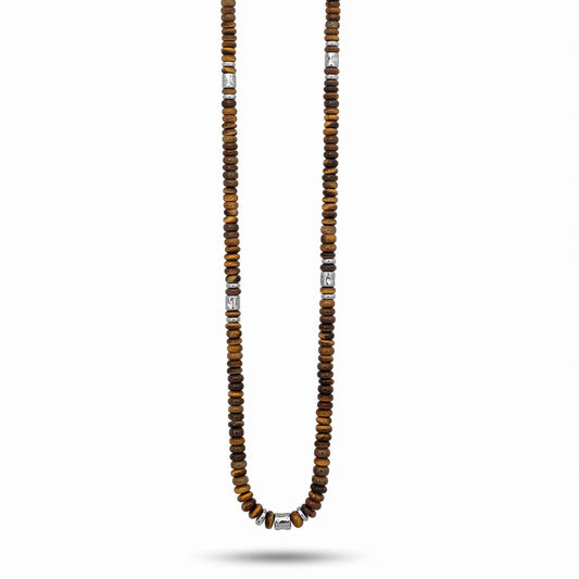 Collana Sea Riflessi d’Ambra in Occhio di Tigre