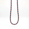 Collana Rosso Blu 4 mm
