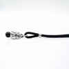 Owls Eclipse  Collana Gufo con Pietra Onice Nero