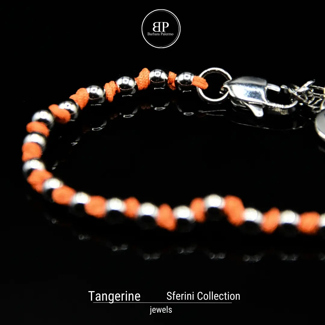 Tangerine - Bracciale della Collezione Sferini: L’Energia del Colore