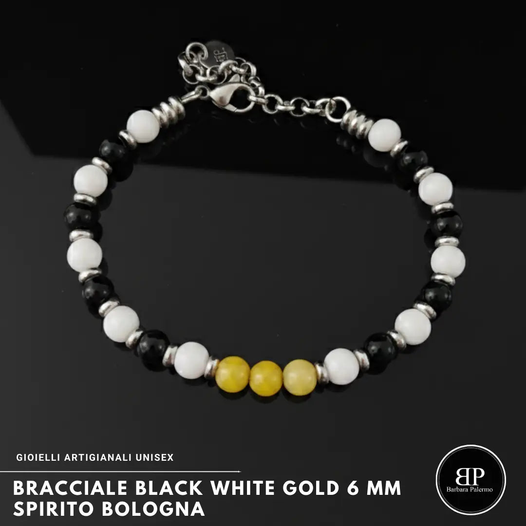 Bracciale Black White Gold – Spirito Bologna