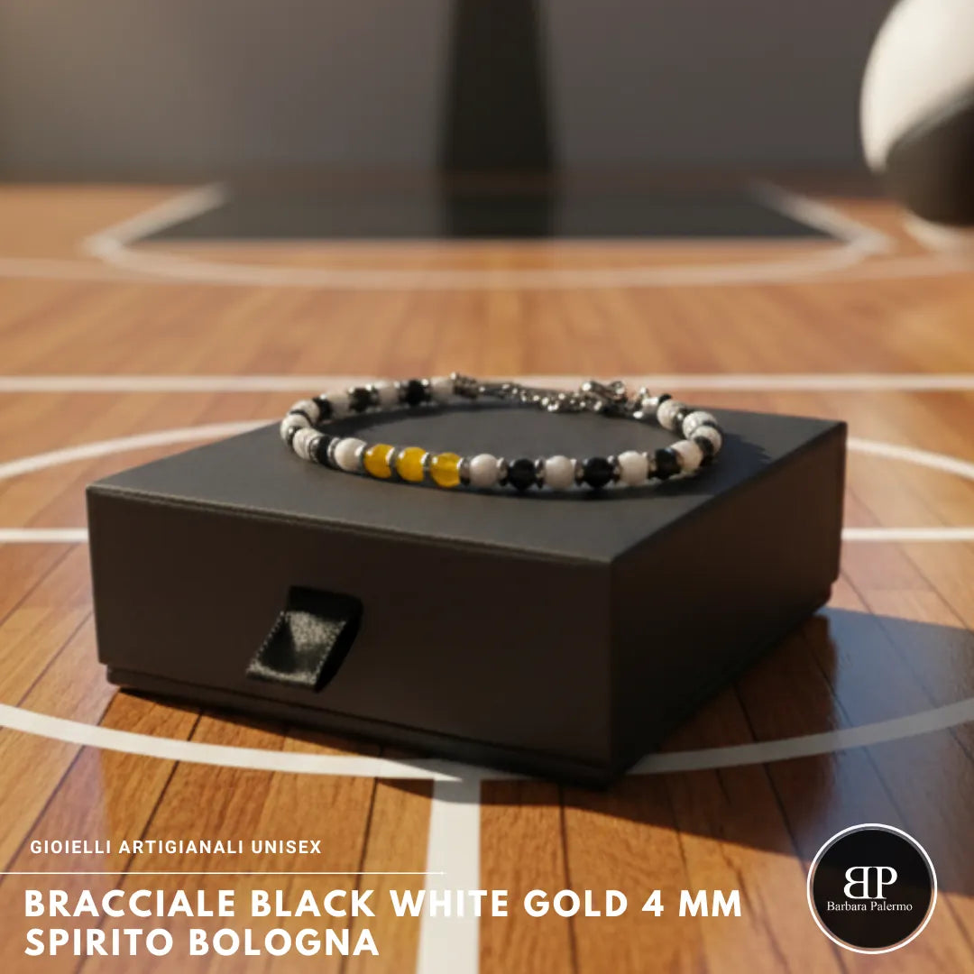 Bracciale Black White Gold – Spirito Bologna