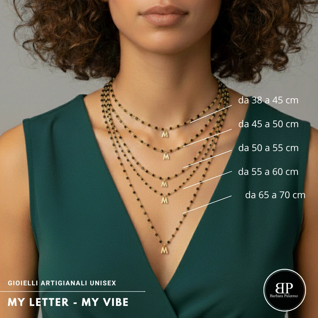 Collana My Letter – Gold Edition | Acciaio 316L PVD Oro