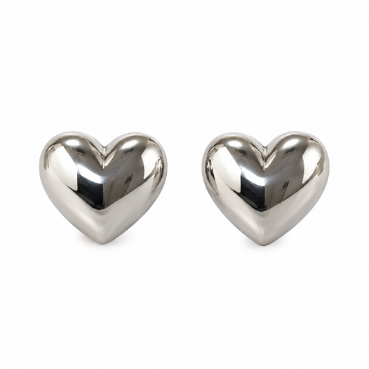 Orecchini NÉA Cuore Bold in Acciaio