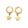 Orecchini NÉA Stella Gold in Acciaio Oro