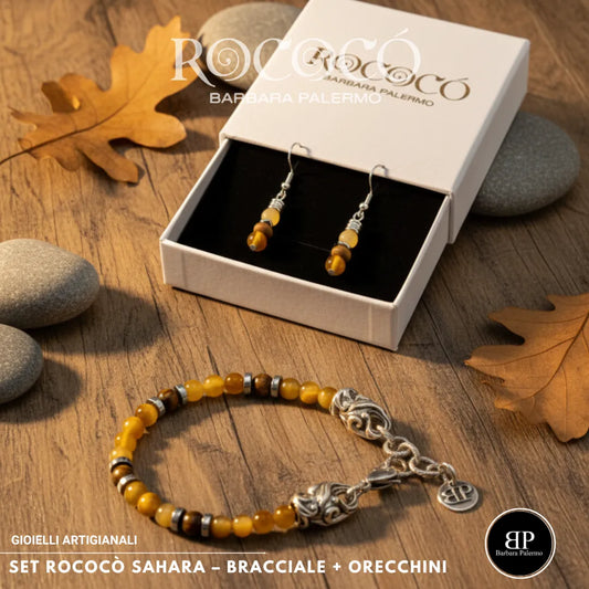 Set Rococò Sahara – Bracciale + Orecchini