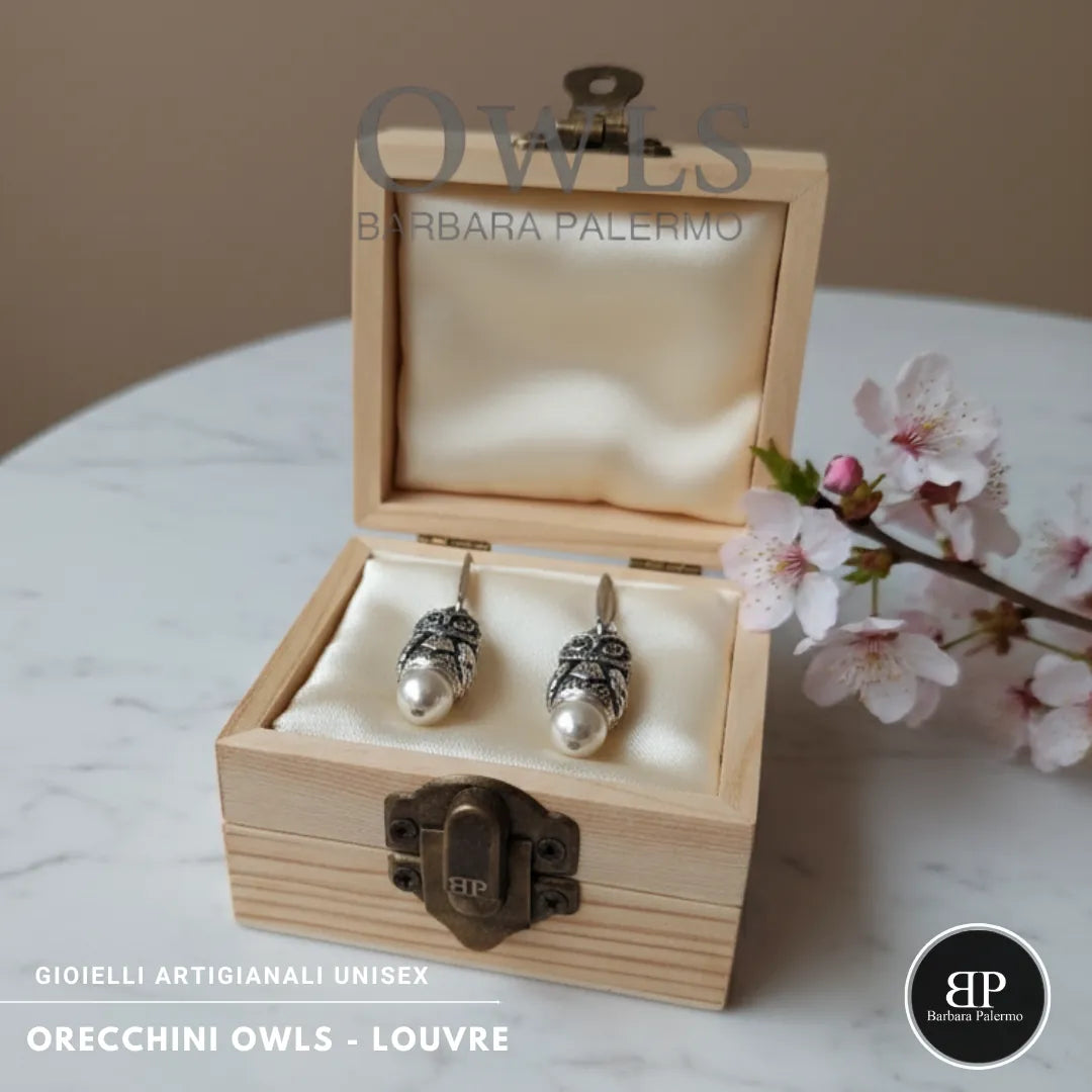 Orecchini Owls – Louvre