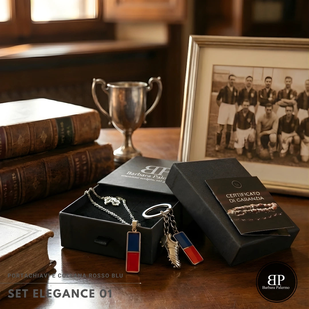 Set Rosso Blu Elegance 01