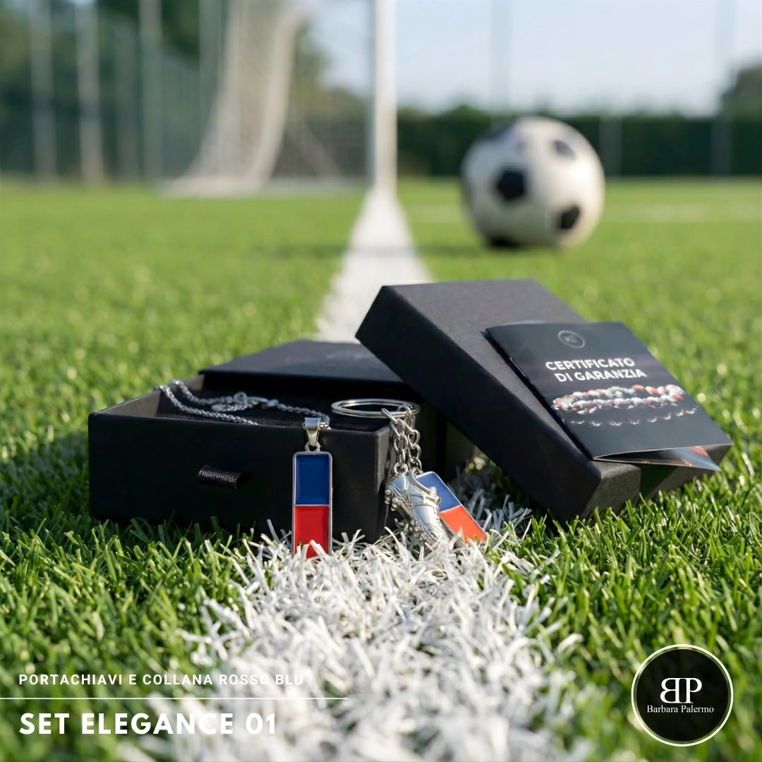 Set Rosso Blu Elegance 01