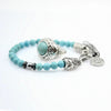 SkyStone Set Anello e Bracciale Turchese