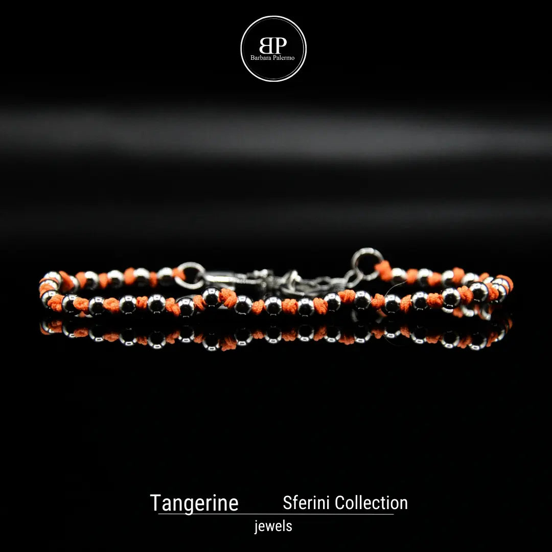 Tangerine - Bracciale della Collezione Sferini: L’Energia del Colore