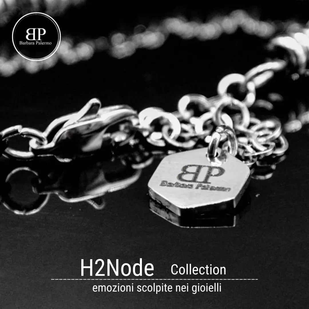 Armband H2Node - Schwarzer Onyx: Reine Eleganz