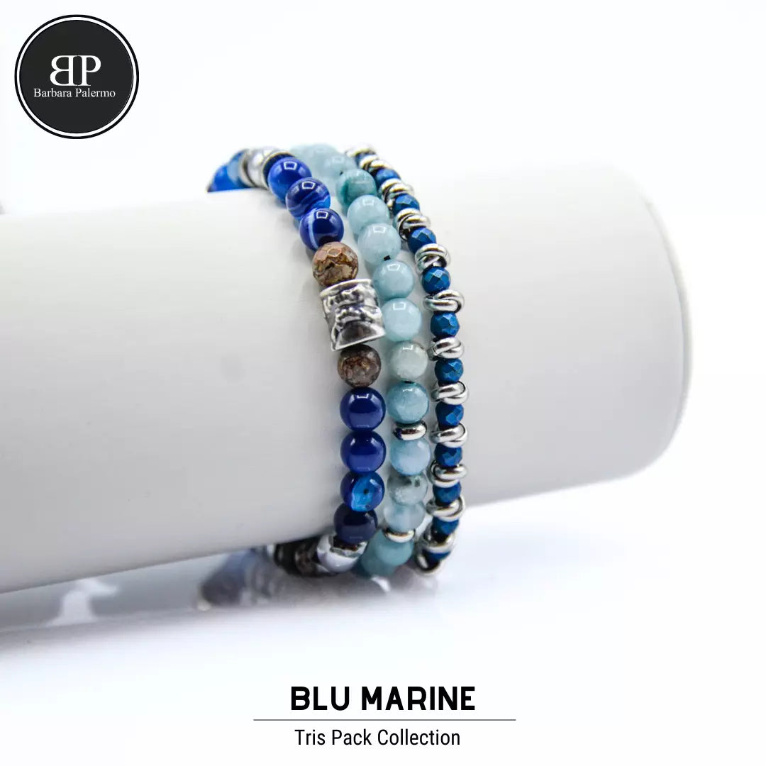 Tris Pack Blu Marine: Un Oceano di Eleganza, Benessere