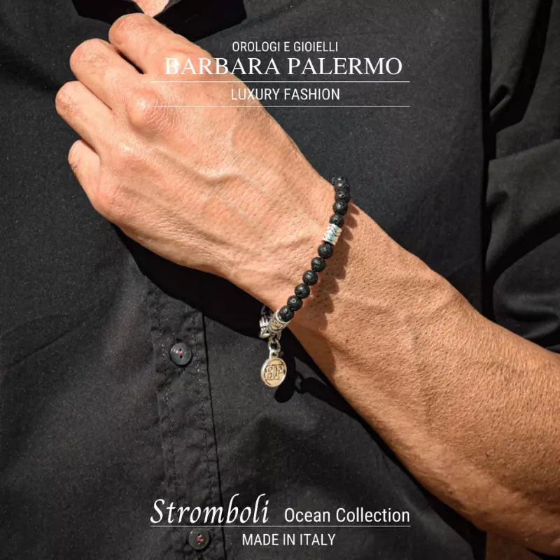Ozean-Stromboli-Lavastein-Armband