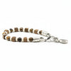 Walnuss-, Aulit- und Tigerauge-Armband Ozean Mauritius