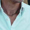Collana Tennis con Zirconia Nera - Eleganza Made in Italy
