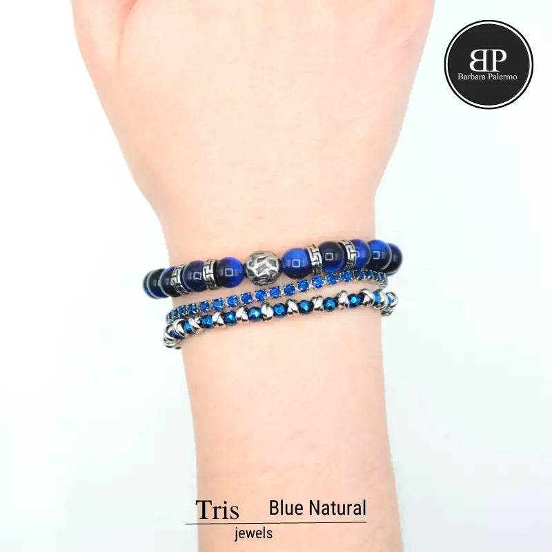 Tris Blu Natural